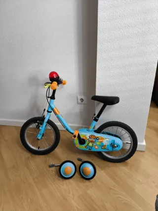 Bicicleta infantil BTWIN 14 3-5 años