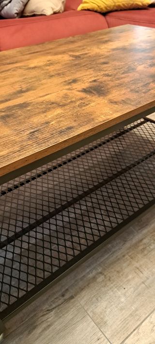 Mesa de centro estilo loft industrial