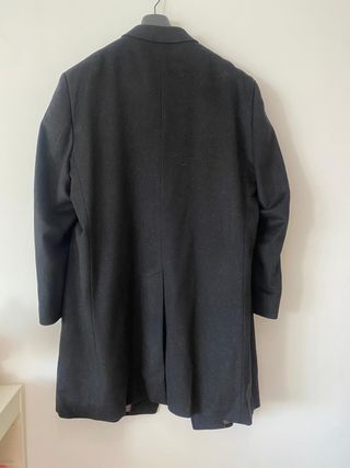 Abrigo hombre talla XXL negro nuevo