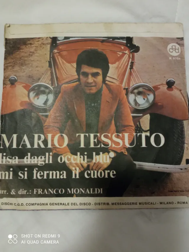 Mario Tessuto - Lisa dagli occhi blu 45 giri