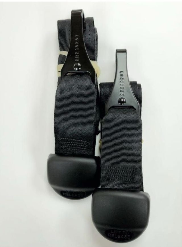 2 Hebillas Cinturón Seguridad Coche