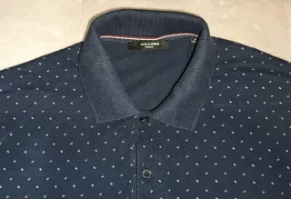 Polo Jack & Jones azul marino talla M