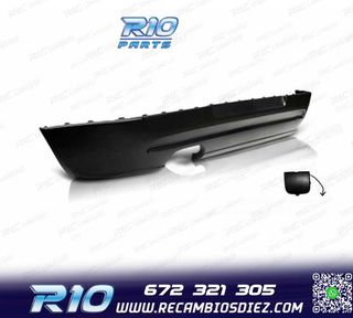DIFUSOR VOLKSWAGEN VW GOLF 5 03-08 LOOK GTI + TAPA GANCHO