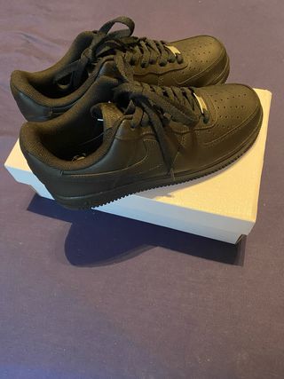 Nike Air Force 1 Talla 42.5 Negras