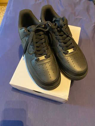 Nike Air Force 1 Talla 42.5 Negras