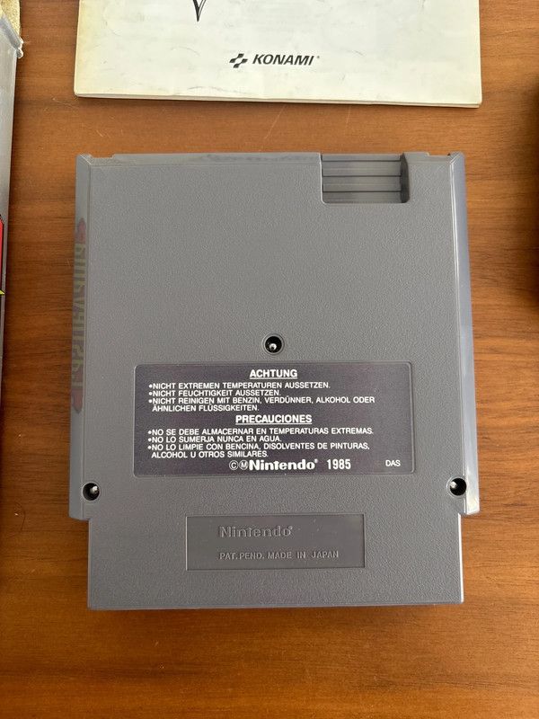 Castlevania Konami NES Multilingüe