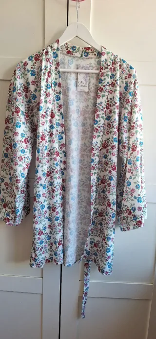 Kimono mujer estampado floral talla única nuevo