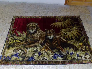 Tapiz decorativo escena costumbrista