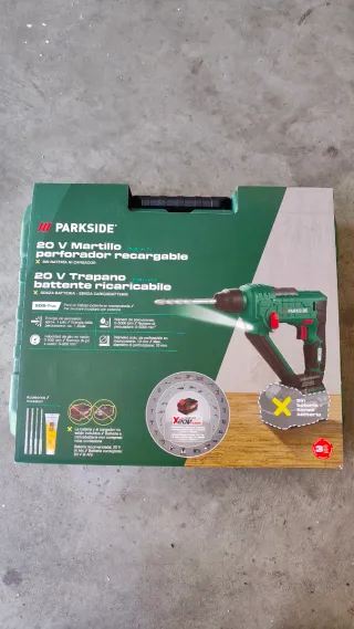 Parkside Martillo Perforador Recargable 20V