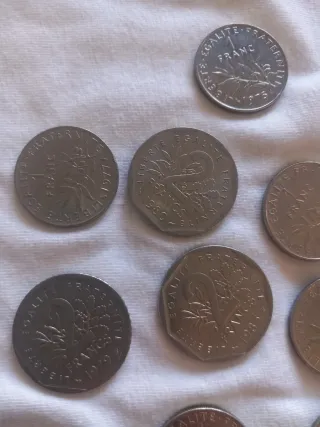 19 Monete Francesi Anni '60-'90
