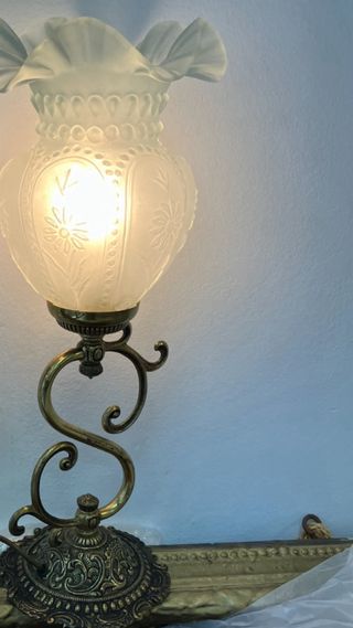 ANTICUARIOS ORIGINAL
LÁMPARA BRONCE.       12€
