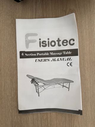 Camilla plegable Fisiotec 