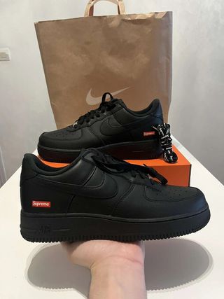 Nik݉e A݉ir Fo݉rce 1 Low Supreme negro Eu 38