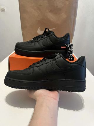 Nik݉e A݉ir Fo݉rce 1 Low Supreme negro Eu 38