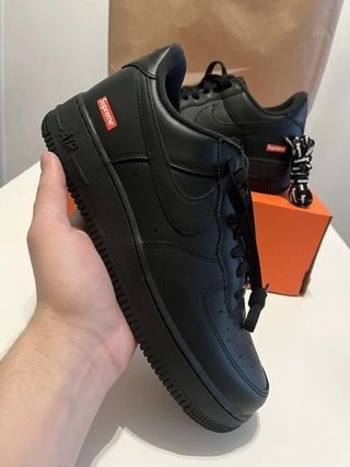 Nik݉e A݉ir Fo݉rce 1 Low Supreme negro Eu 38