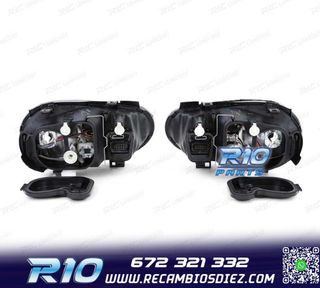 FAROS VOLKSWAGEN VW GOLF 4 IV 97-03 FONDO NEGRO BLACK EDITIO