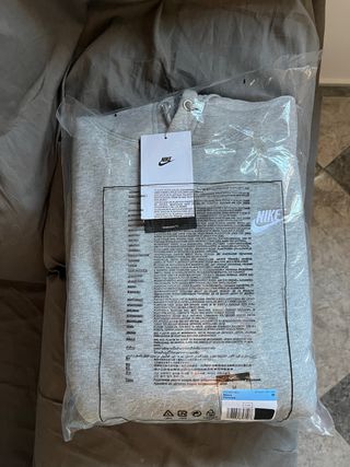 Sudadera Nike Oversize Gris Talla M
