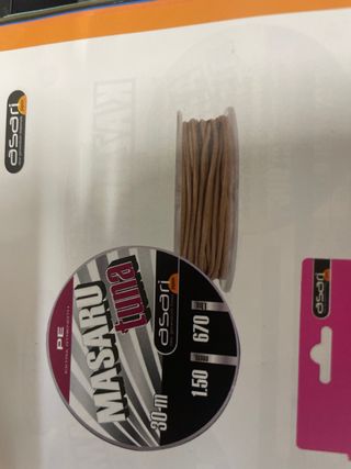 Hilo trenzado Masaru Tuna PE 30m 1.50mm 670lbs.