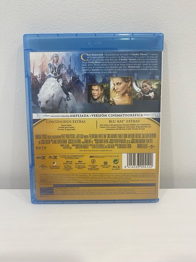 Blu-ray El Cazador y la Reina de Hielo