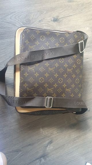 Bandolera Louis Vuitton Monogram Marrón Beige