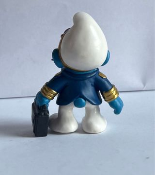 Figura de Pitufo Piloto Aerolíneas Schleich