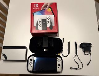 Nintendo Switch OLED Blanca