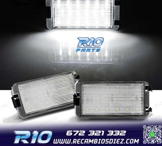 LUCES MATRÍCULA LED SEAT