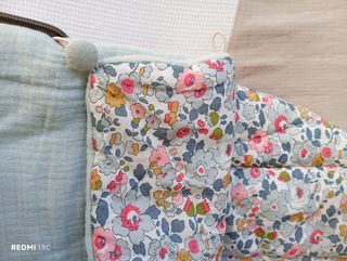 Saco silla Yoyo floral y verde