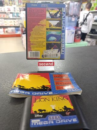 El Rey León Sega Mega Drive Juego
