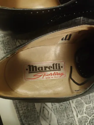 Scarpe uomo Marelli lacci nere