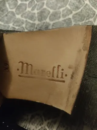 Scarpe uomo Marelli lacci nere