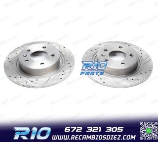 DISCOS DE FRENO PARA SEAT PERFORADOS RANURADOS