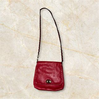 Bolso Hispanitas Rojo Piel