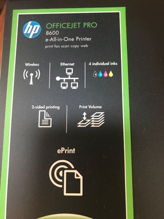Impresora HP Officejet Pro 8600