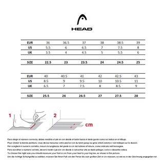 Scarponi da sci Head Edge LYT 8R misure 26.5/33.5/