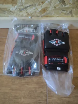 Guantillas MMA Rude Boys Talla L Nuevas
