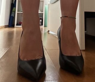 Zapatos de tacón negros mujer