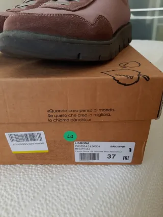 Zapatillas Panchic rosas y gris