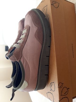 Zapatillas Panchic rosas y gris