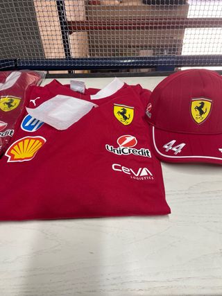 Camiseta Ferrari F1 Puma 2025