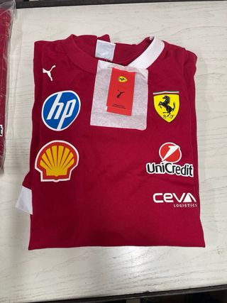 Camiseta Ferrari F1 Puma 2025