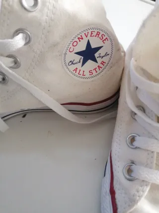 Zapatillas Converse Blancas Talla 37. 5