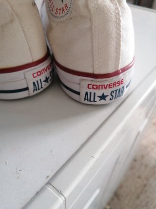 Zapatillas Converse Blancas Talla 37. 5