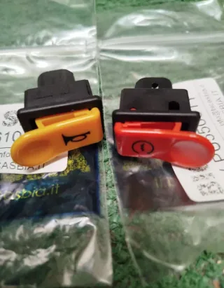 2x Pulsador Arranque Claxon Zip NRG Typhoon APE
