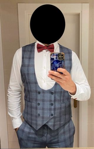 Traje hombre tres piezas marca Twisted Tailor