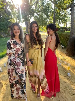 Vestido estampado floral invitada boda