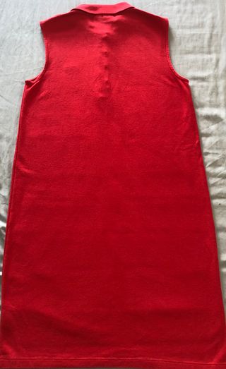 Vestido Lacoste Rojo Talla 36
