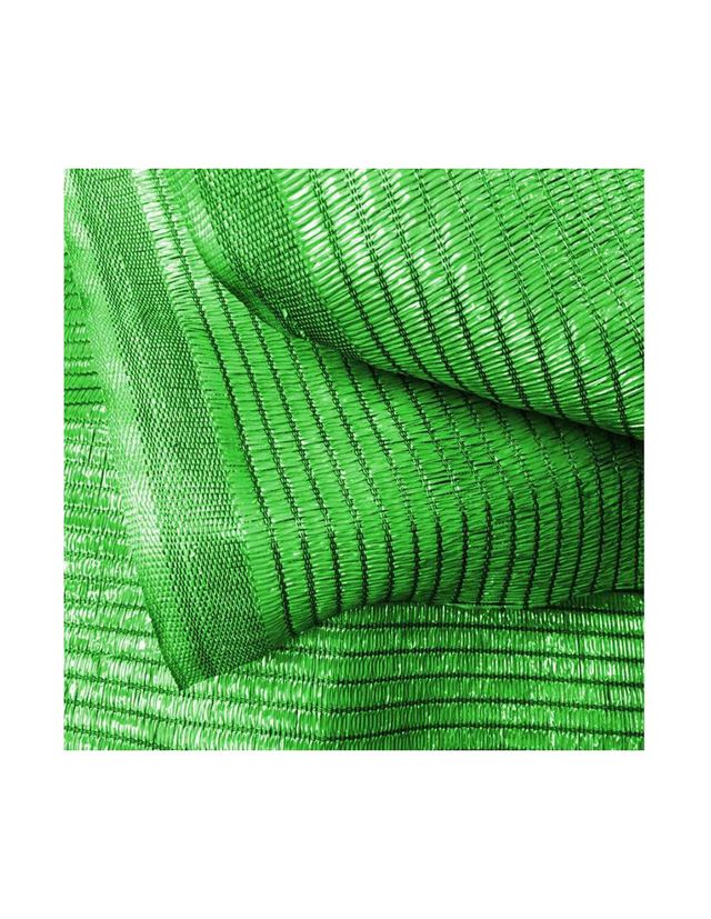 Malla de sombreo verde 1x9m