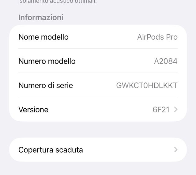 Apple AirPods Pro con Custodia di Ricarica