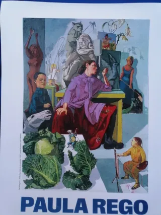 Cartel. Arte. MUJER. Paula Rego